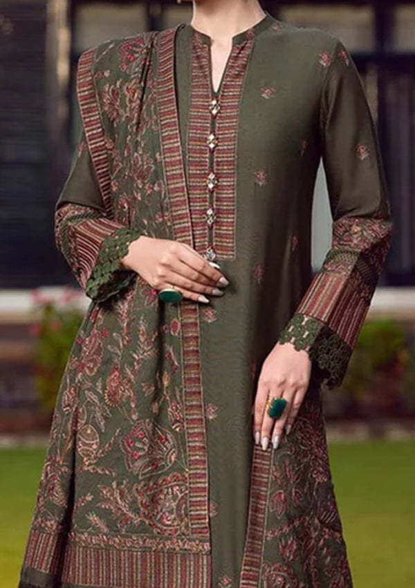 MARINA 3PC EMBROIDERED DRESS EMBROIDERED SHAWL ZM_1014