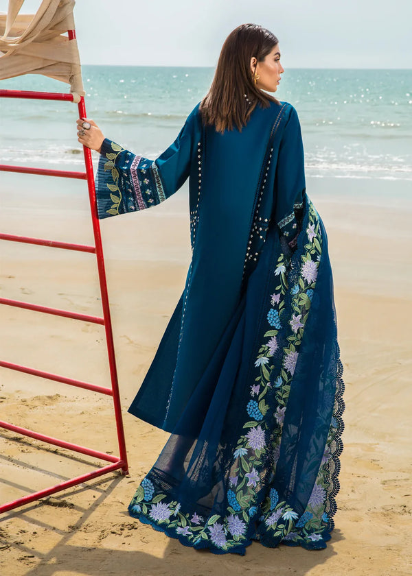 MARINA 3PC EMBROIDERED DRESS EMBROIDERED SHAWL ZM_1046