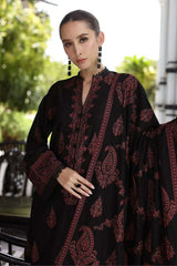 MARINA 3PC EMBROIDERED DRESS EMBROIDERED SHAWL ZM_1034