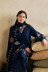 MARINA 3PC EMBROIDERED DRESS EMBROIDERED SHAWL ZM_1016