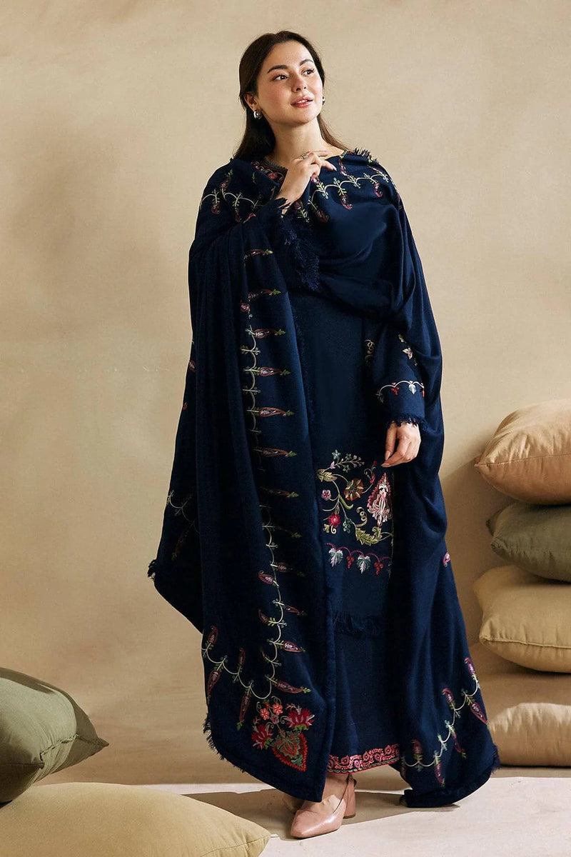 MARINA 3PC EMBROIDERED DRESS EMBROIDERED SHAWL ZM_1016