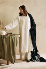 MARINA 3PC EMBROIDERED DRESS EMBROIDERED SHAWL ZM_1023